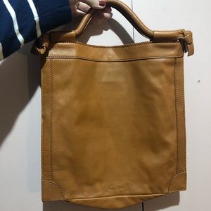 Foley + Corinna Tan Satchel Leather Bag